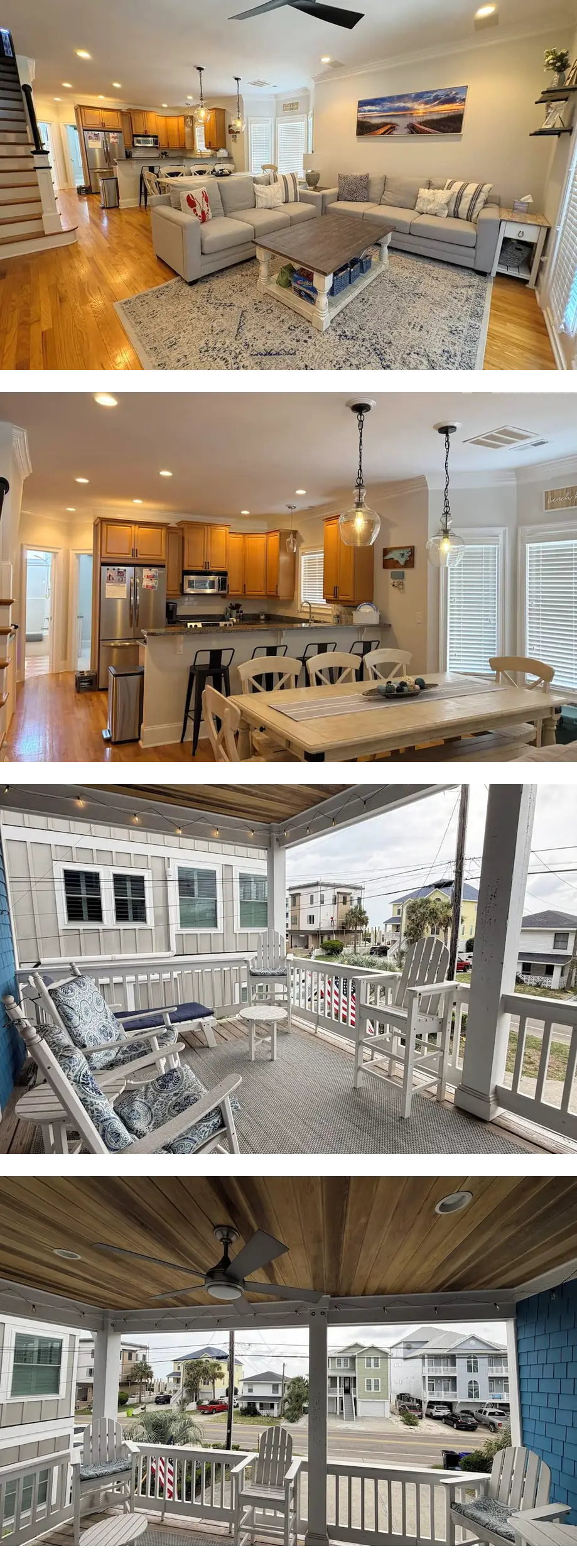 6 BR Townhome in Carolina Beach with Pub...